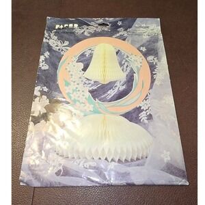 Vintage 1987 NOS Honeycomb Paper Wedding Bells unopened Paper Art inc.